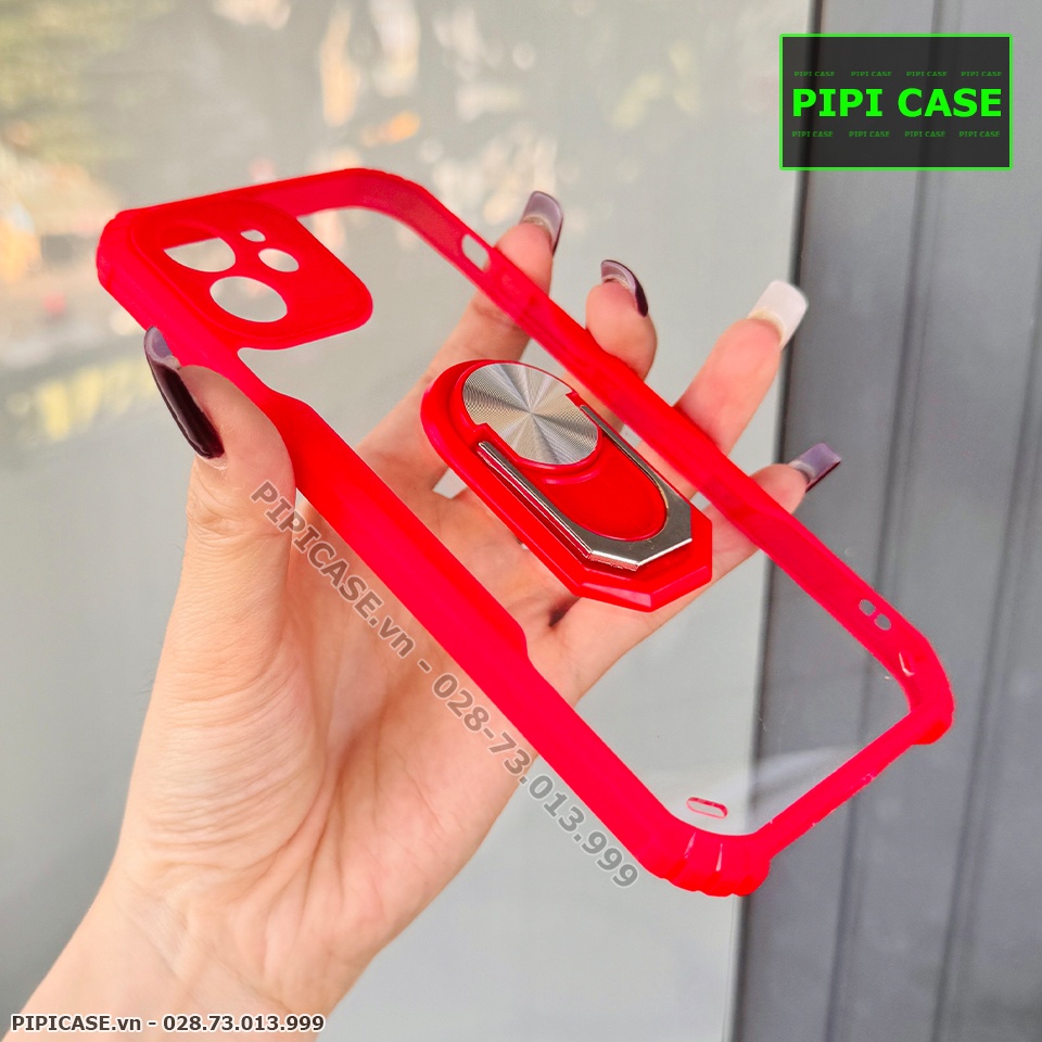 Ốp Lưng iPhone 12 - Pin - Đỏ