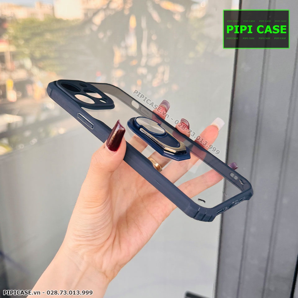 Ốp Lưng iPhone 12 Pro Max - Pin - Xanh Dương