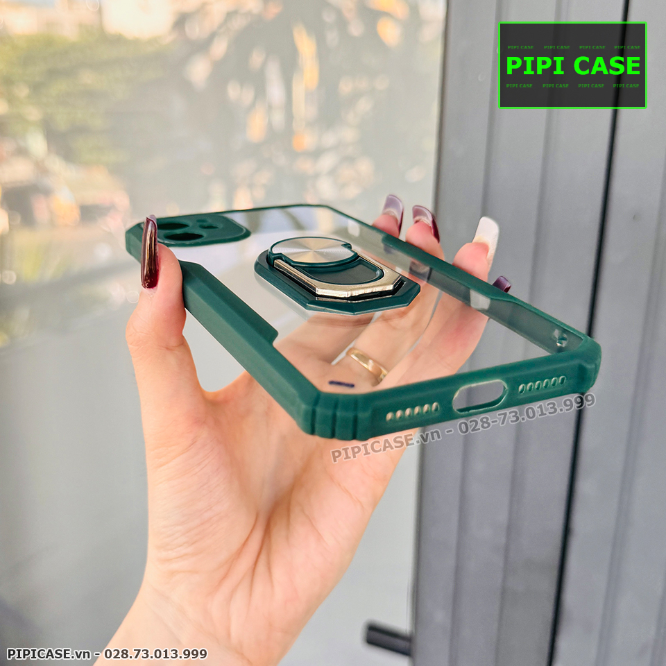 Ốp Lưng iPhone 11 - Pin - Xanh Rêu