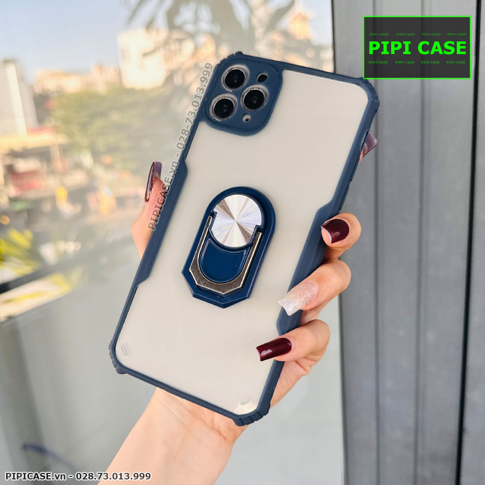 Ốp Lưng iPhone 11 Pro Max - Pin - Xanh Dương
