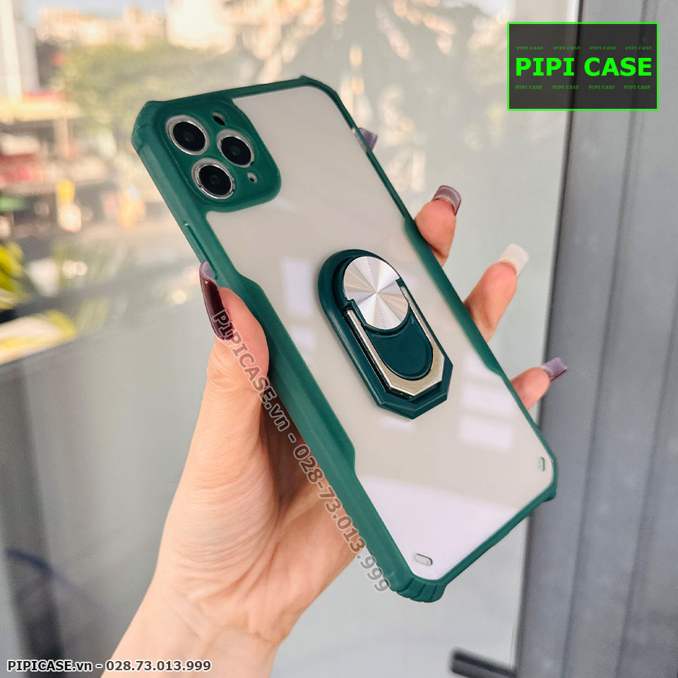 Ốp Lưng iPhone 11 Pro Max - Pin - Xanh Rêu