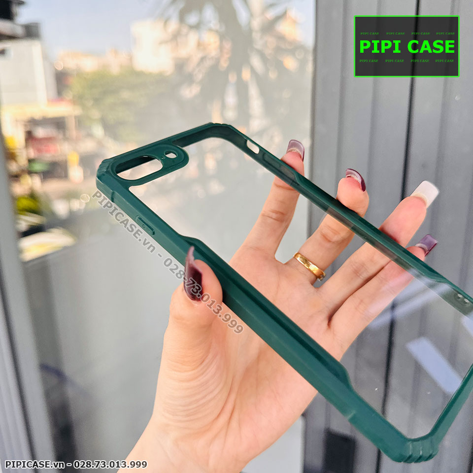 Ốp Lưng iPhone 7 Plus / 8 Plus - Bigtal - Xanh Rêu