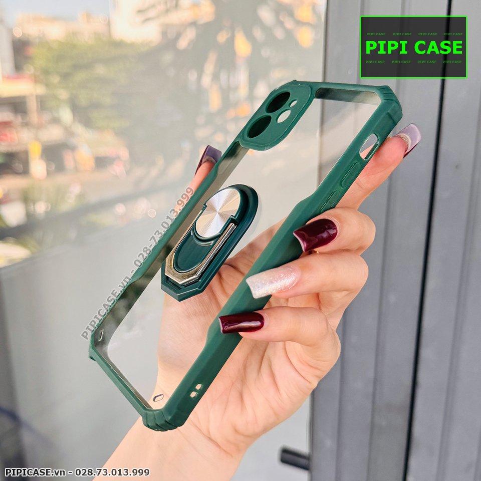 Ốp Lưng iPhone 11 - Pin - Xanh Rêu