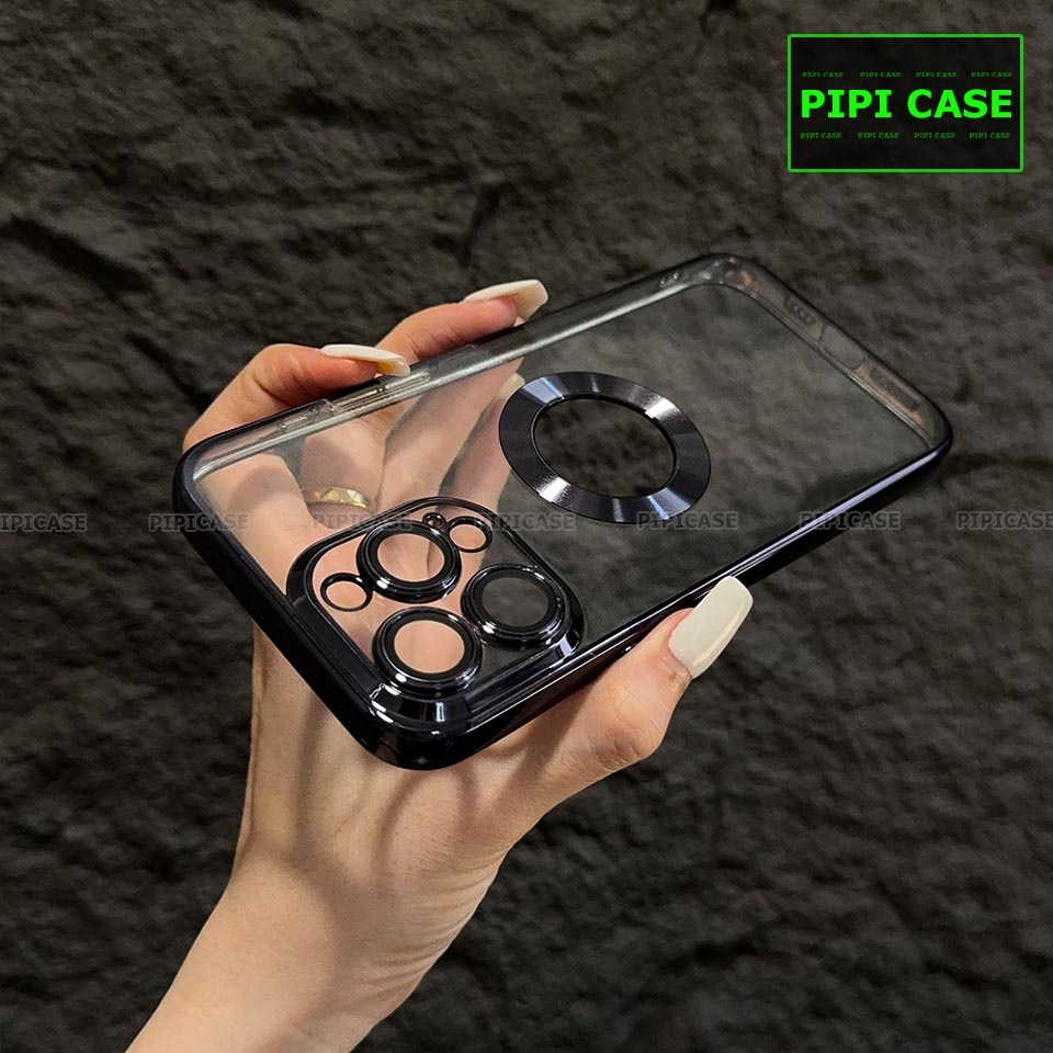 Ốp Lưng iPhone 15 Pro Max - Water - Đen