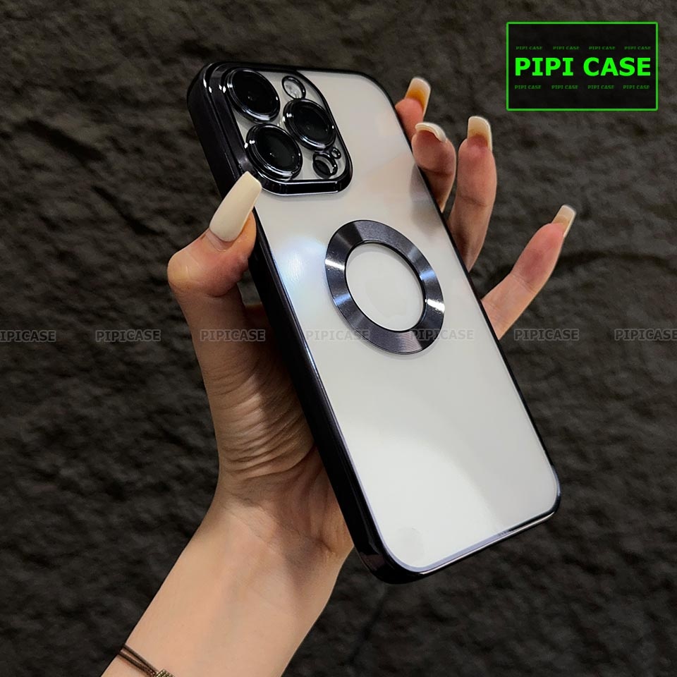 Ốp Lưng iPhone 15 Pro Max - Water - Đen