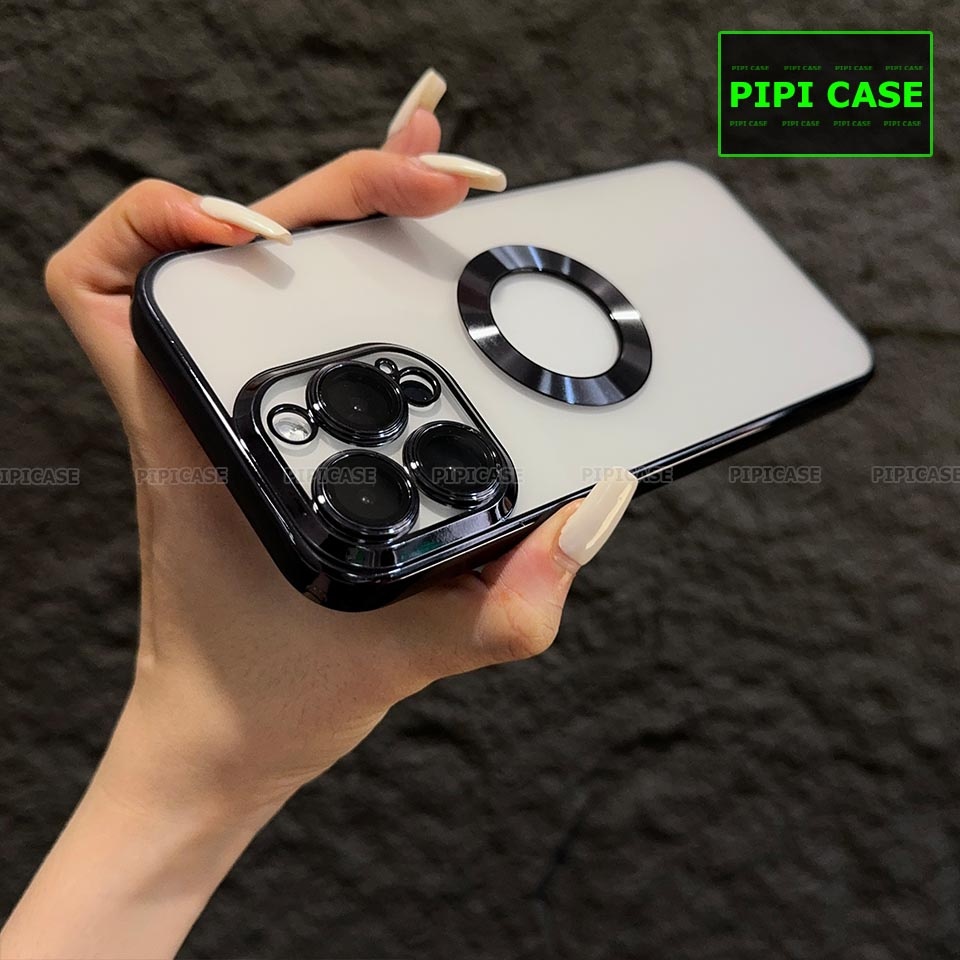 Ốp Lưng iPhone 15 Pro Max - Water - Đen