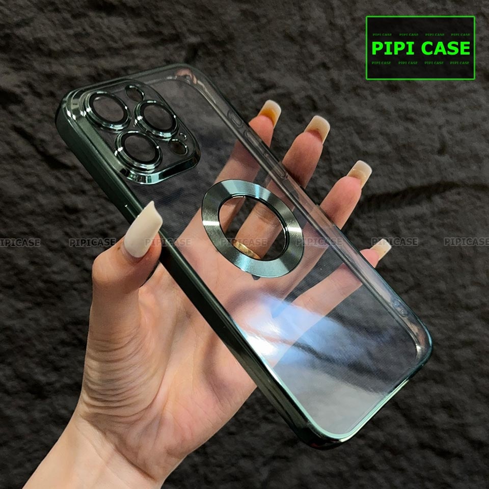 Ốp Lưng iPhone 15 Pro Max - Water - Xanh Lá