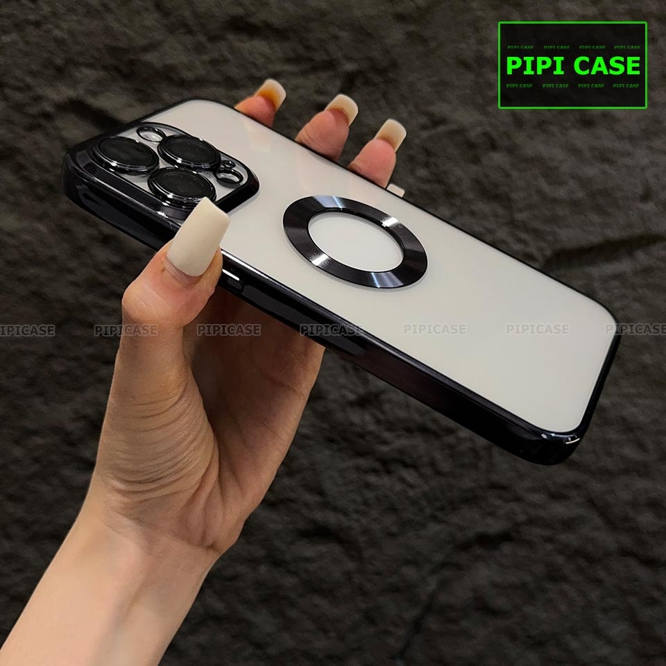 Ốp Lưng iPhone 15 Pro Max - Water - Đen