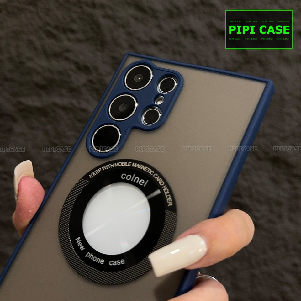 Ốp Lưng Samsung S23 Ultra 5G - Longer - Xanh Dương