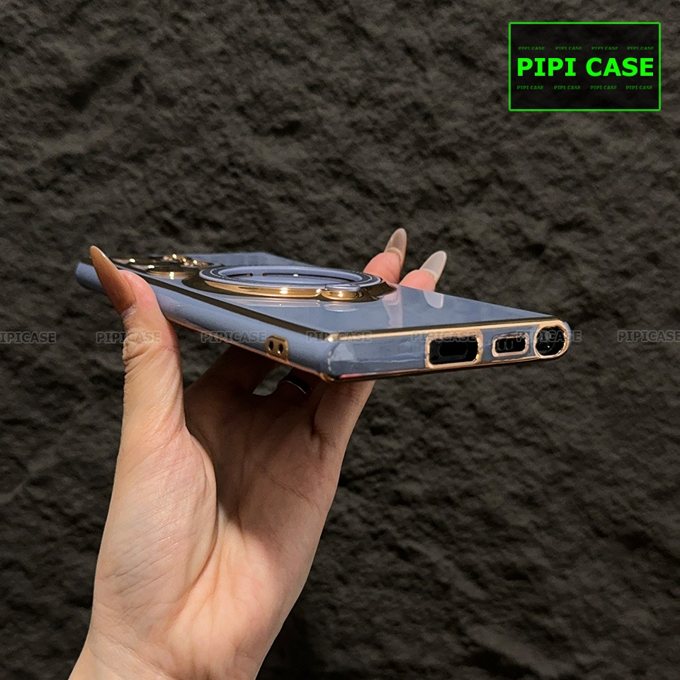 Ốp Lưng Samsung S22 Ultra 5G - Vip - Xám