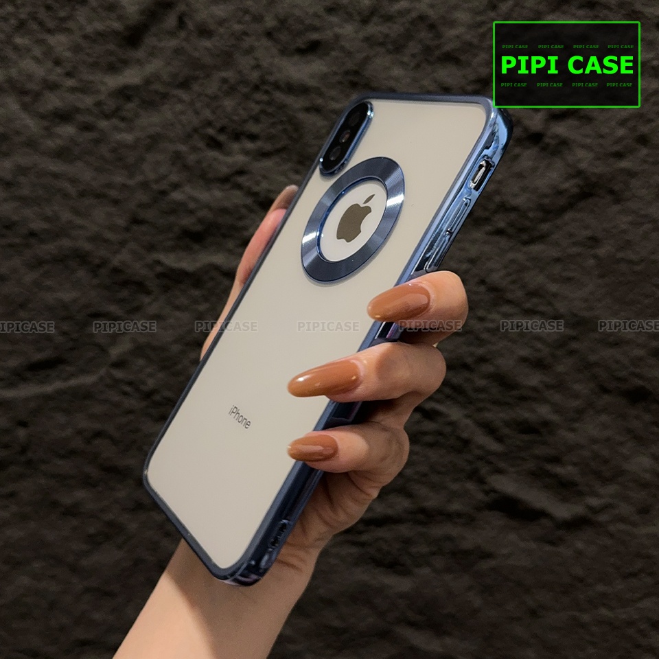 Ốp Lưng iPhone X / XS - Water - Xanh Nhạt