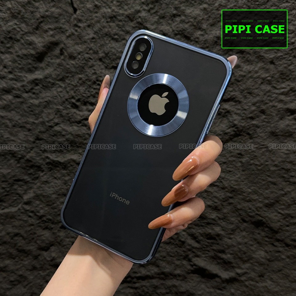 Ốp Lưng iPhone X / XS - Water - Xanh Nhạt