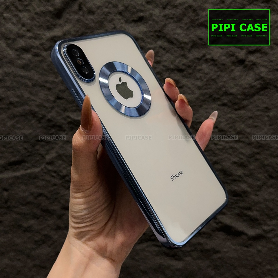 Ốp Lưng iPhone X / XS - Water - Xanh Nhạt