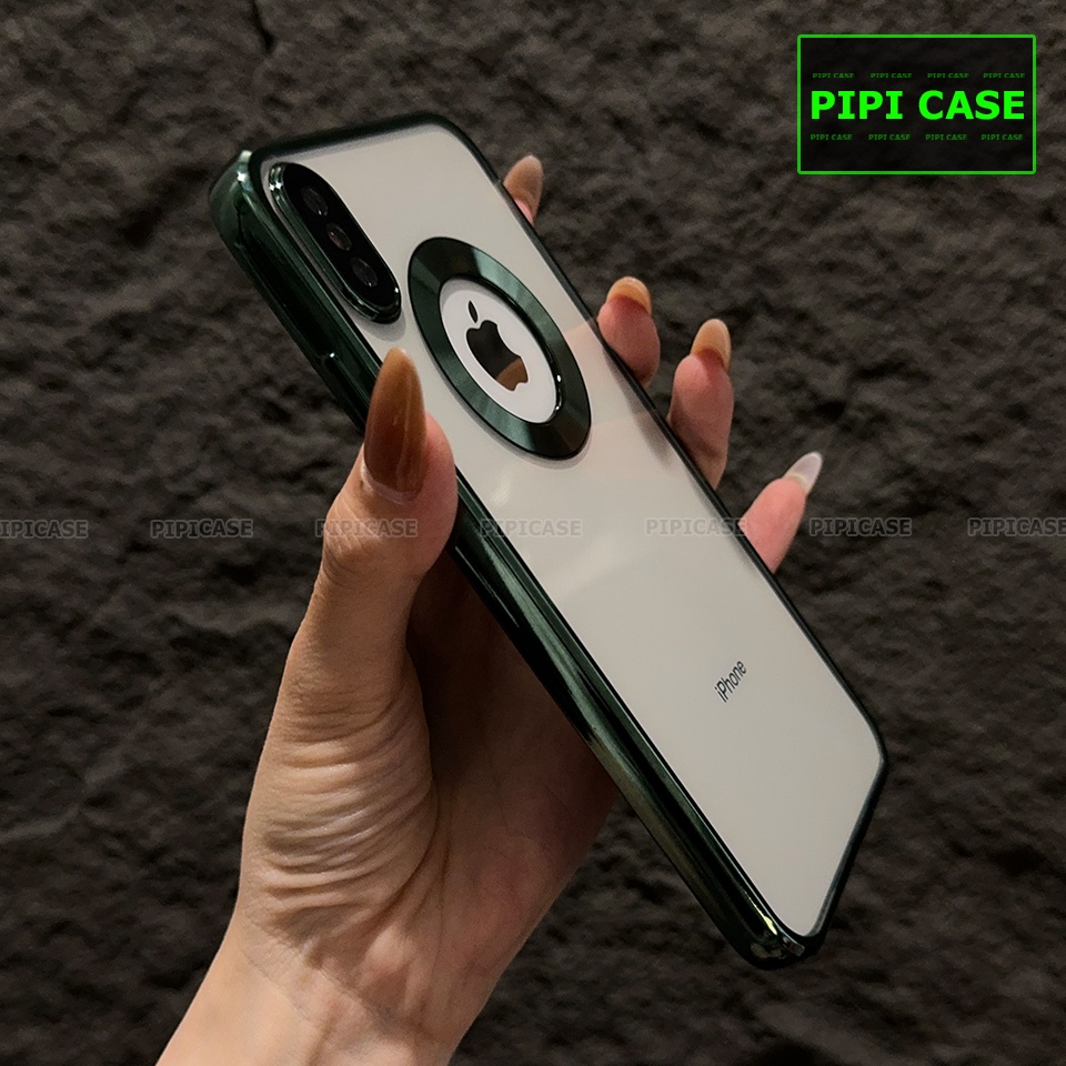 Ốp Lưng iPhone XS Max - Water - Xanh Lá