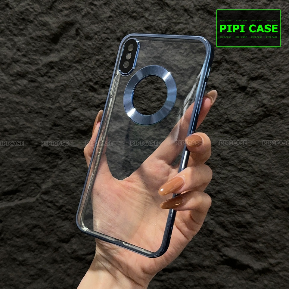 Ốp Lưng iPhone X / XS - Water - Xanh Nhạt