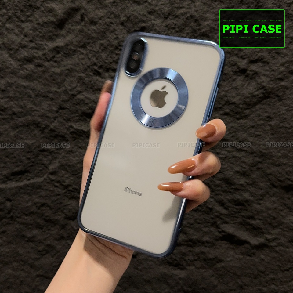 Ốp Lưng iPhone XS Max - Water - Xanh Nhạt