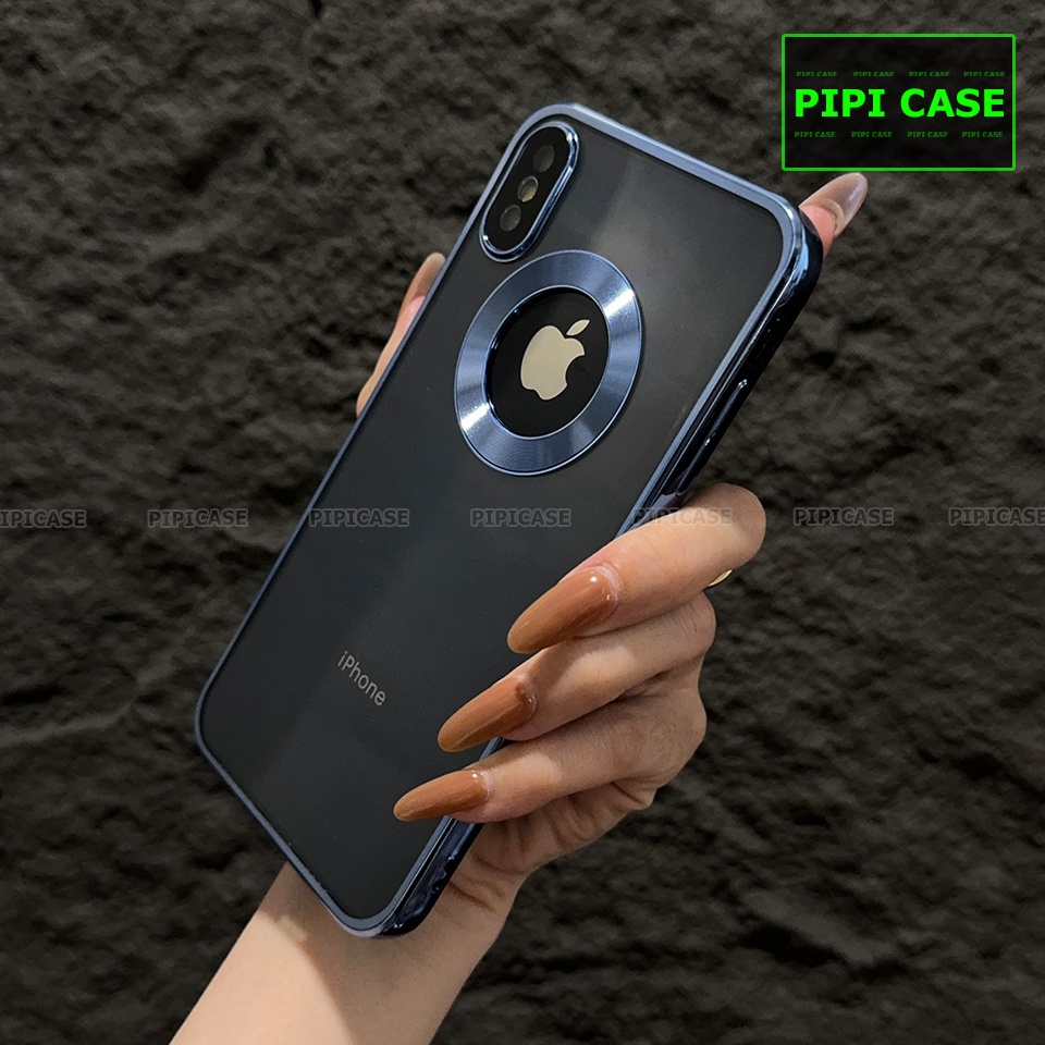 Ốp Lưng iPhone X / XS - Water - Xanh Nhạt
