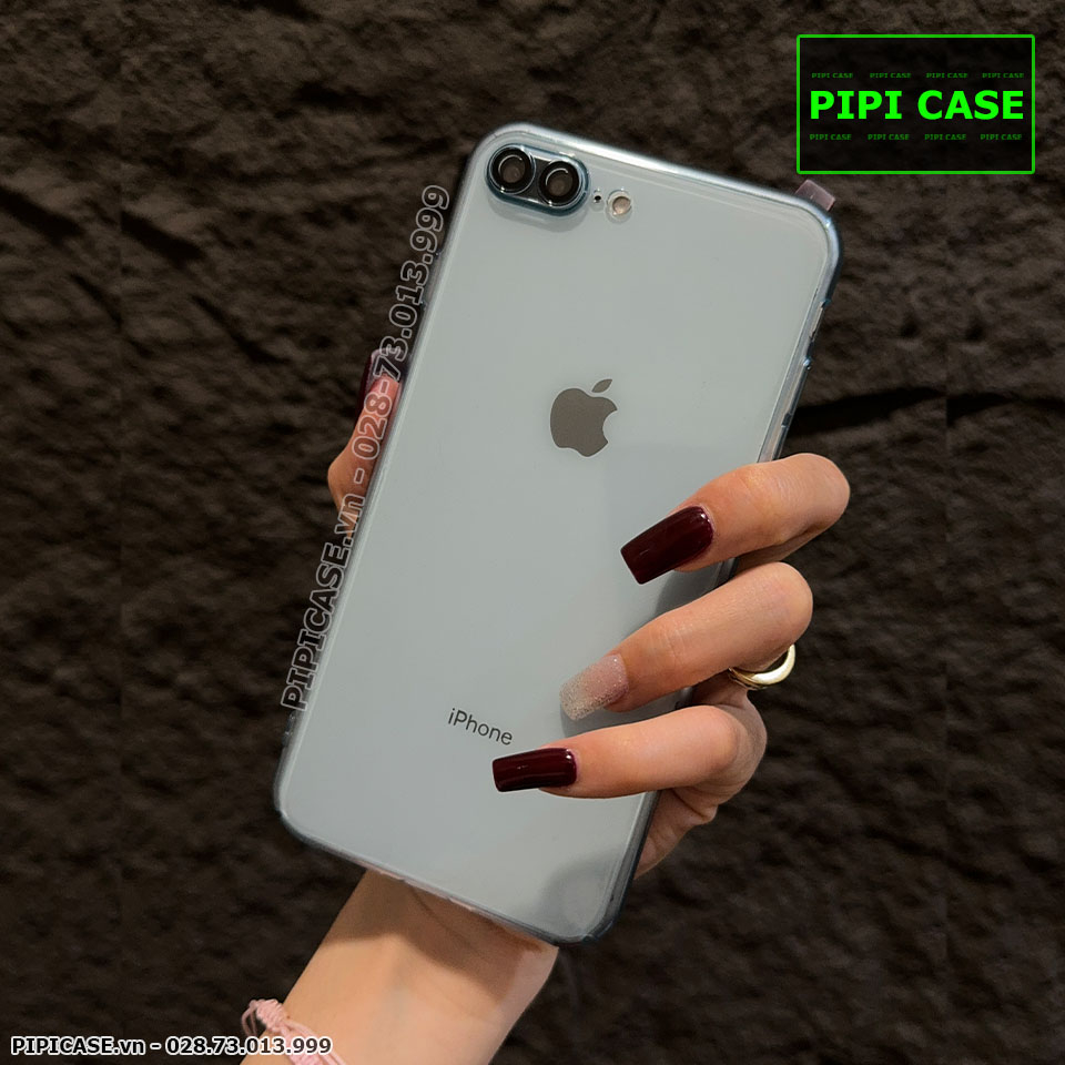 Ốp Lưng iPhone 7 Plus / 8 Plus - Ping - Xanh