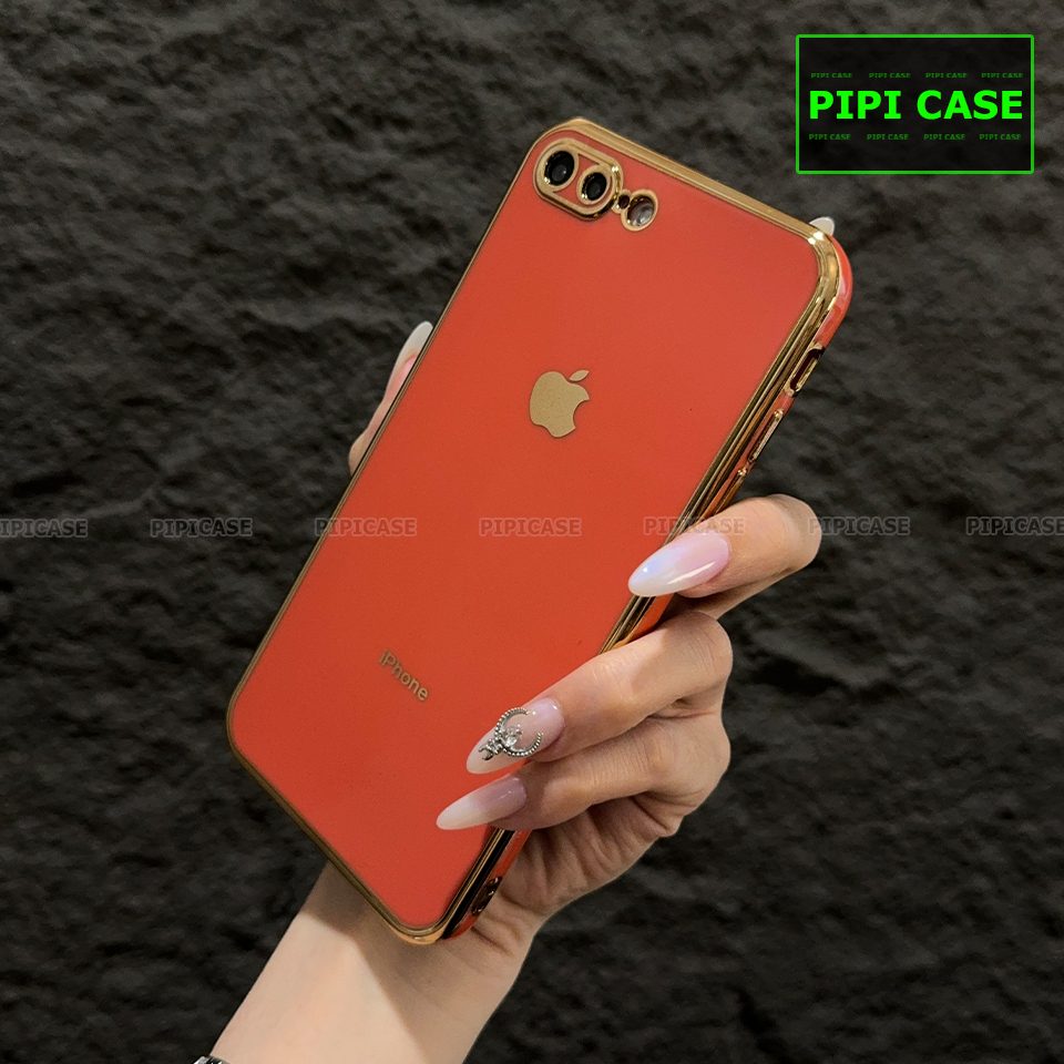 Ốp Lưng iPhone 7 Plus / 8 Plus - Royal - Đỏ Cam