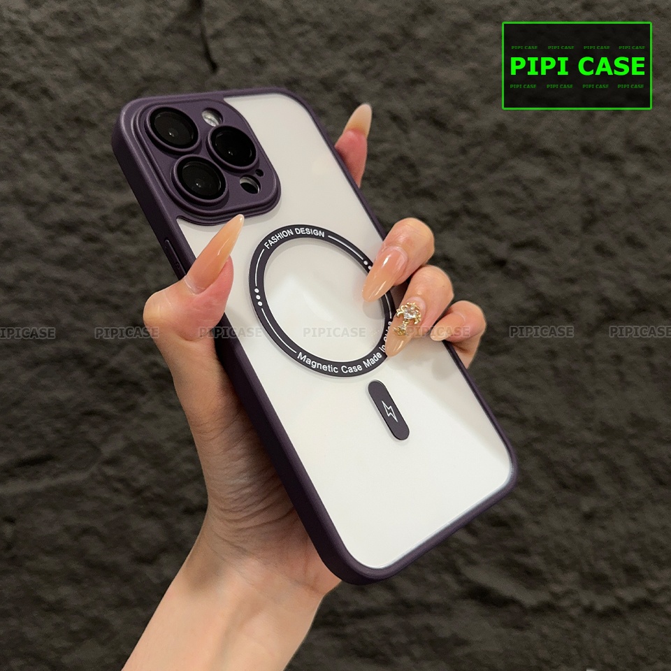 Ốp Lưng iPhone 13 Pro Max - Goo - Tím