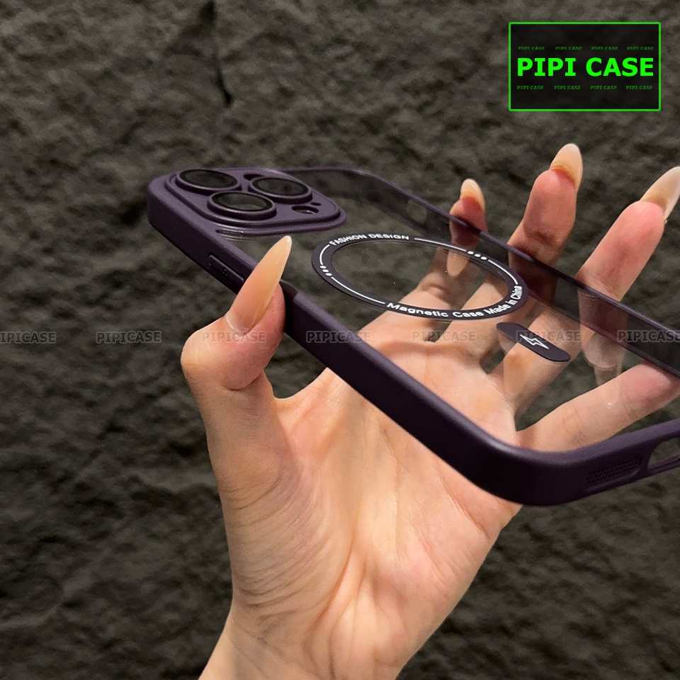 Ốp Lưng iPhone 13 Pro Max - Goo - Tím