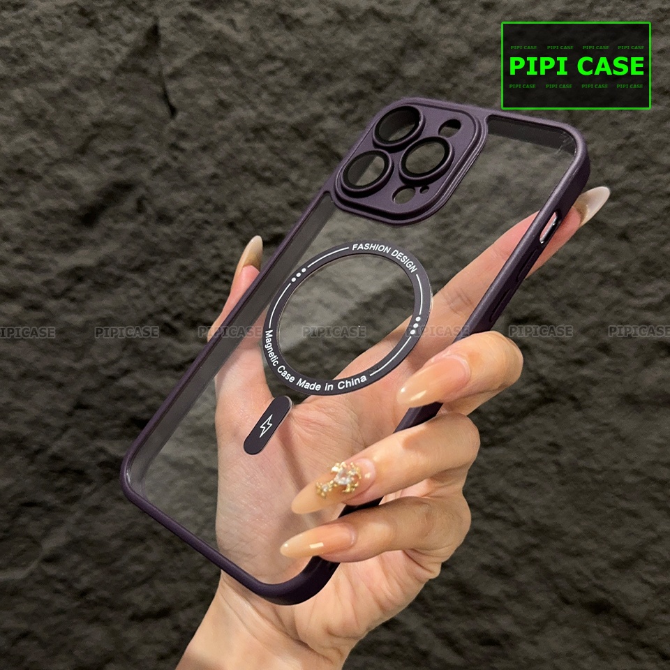 Ốp Lưng iPhone 13 Pro Max - Goo - Tím