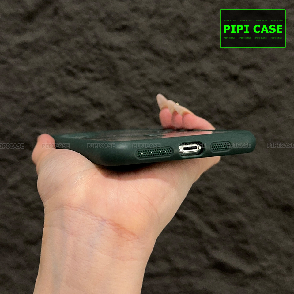 Ốp Lưng iPhone 11 Pro Max - Goo - Xanh Rêu
