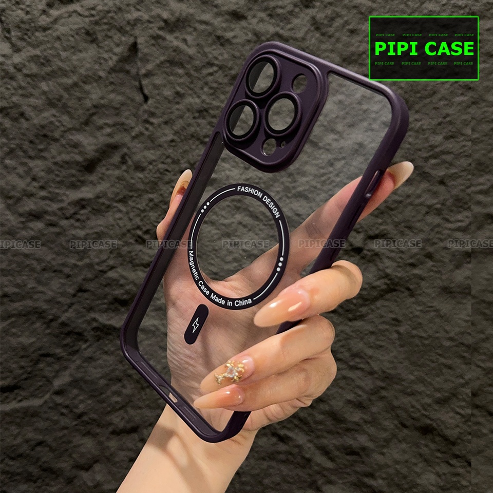 Ốp Lưng iPhone 13 Pro Max - Goo - Tím