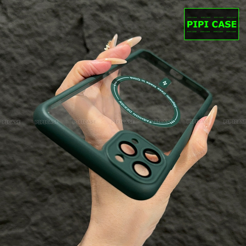 Ốp Lưng iPhone 11 Pro Max - Goo - Xanh Rêu