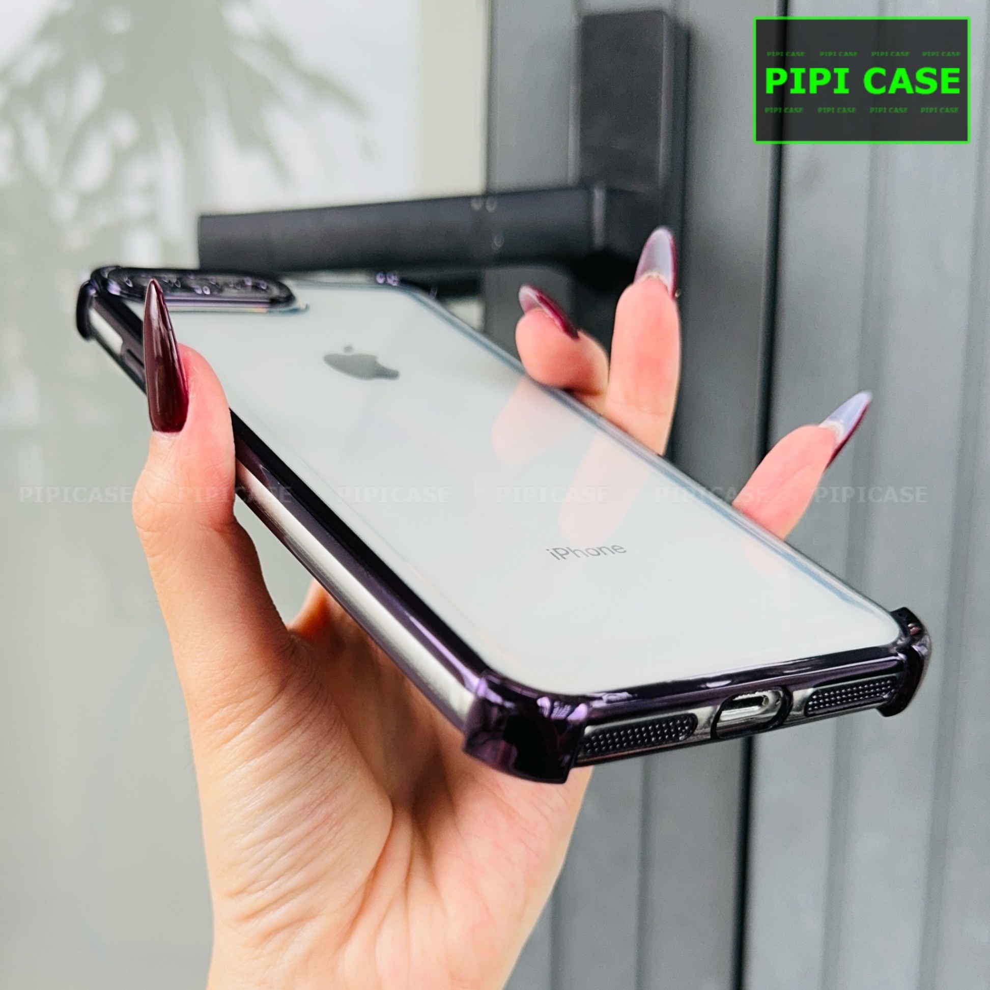 Ốp Lưng iPhone 7 Plus / 8 Plus - Gu - Tím