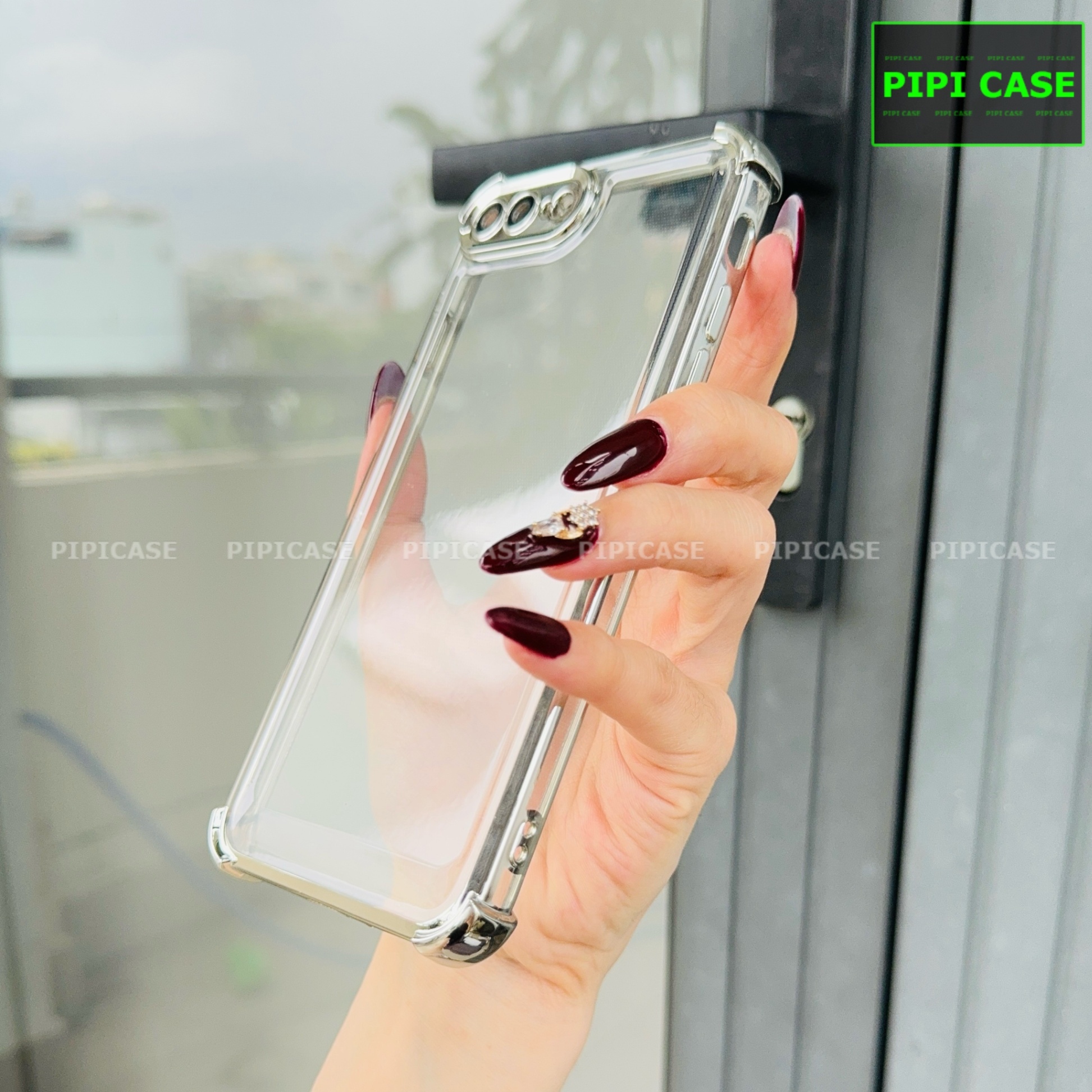 Ốp Lưng iPhone 7 Plus / 8 Plus - Gu - Bạc