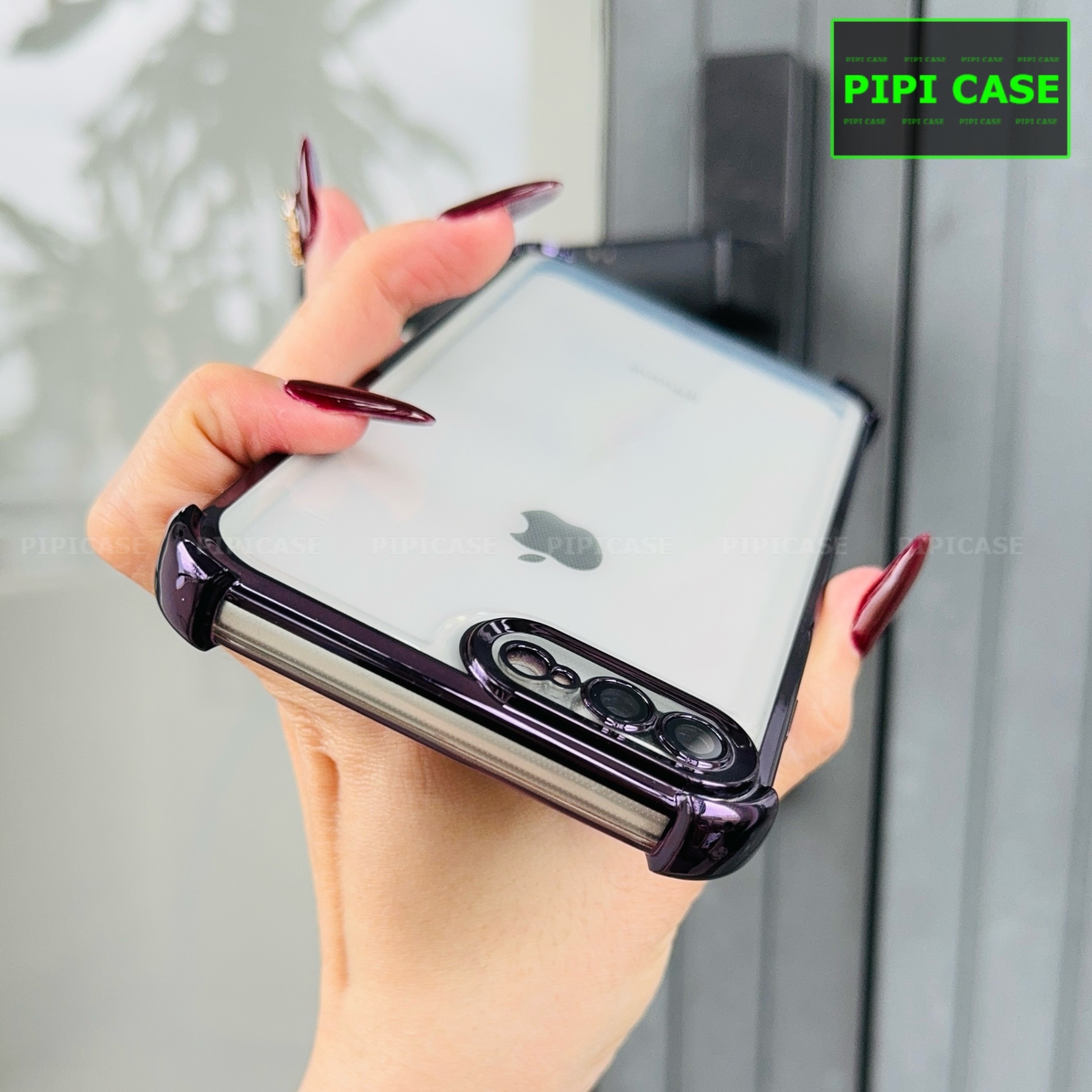 Ốp Lưng iPhone 7 Plus / 8 Plus - Gu - Tím