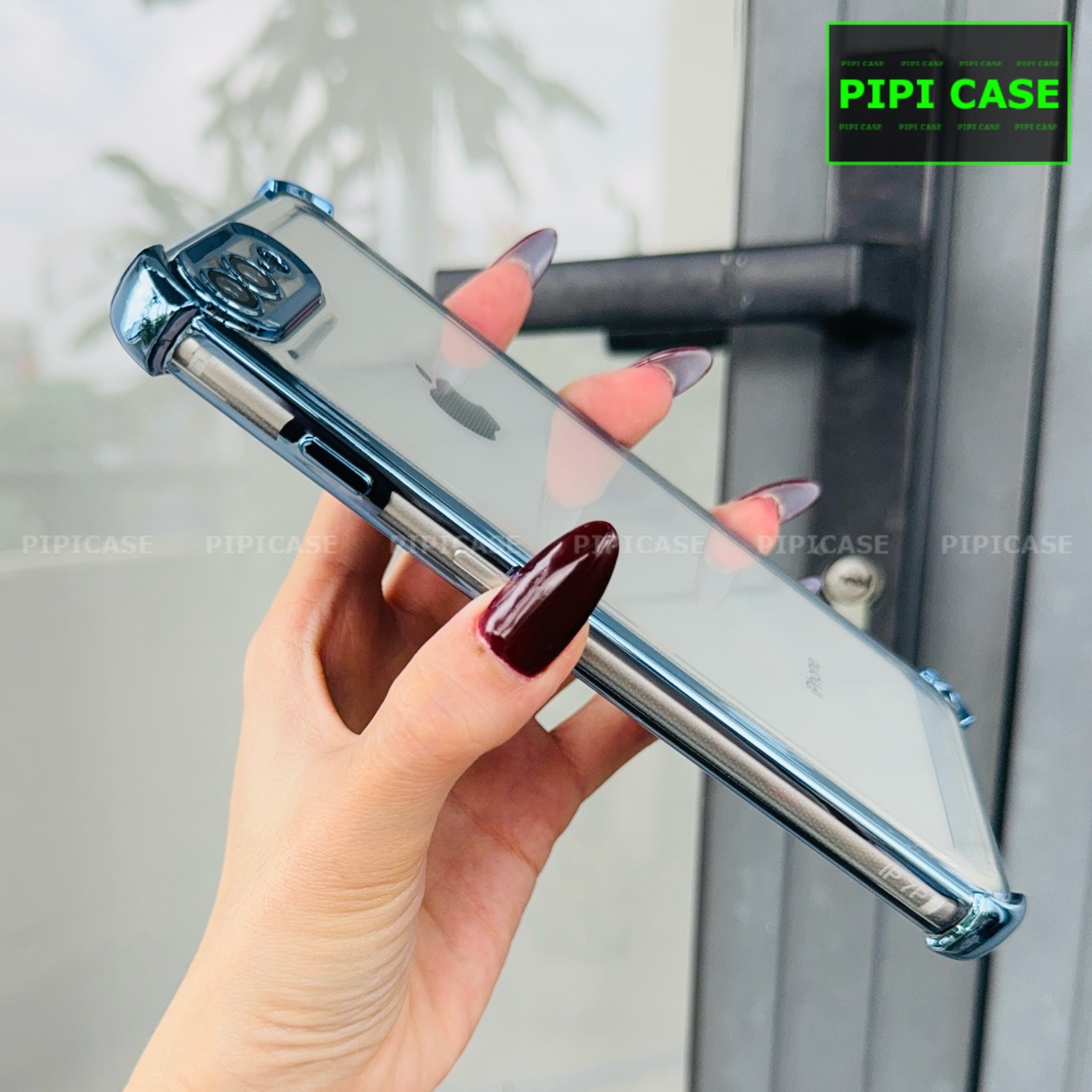 Ốp Lưng iPhone 7 Plus / 8 Plus - Gu - Xanh Nhạt