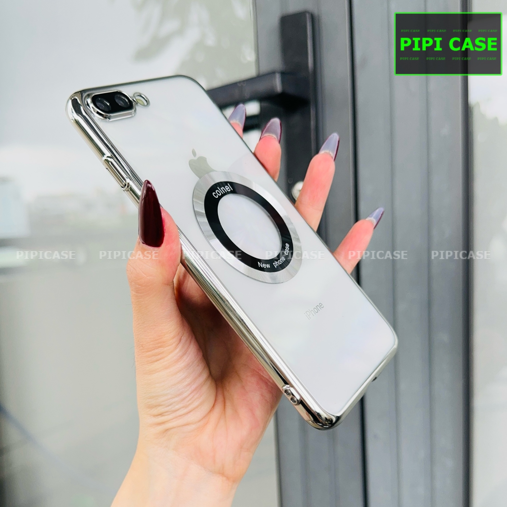 Ốp Lưng iPhone 7 Plus / 8 Plus - Will - Bạc