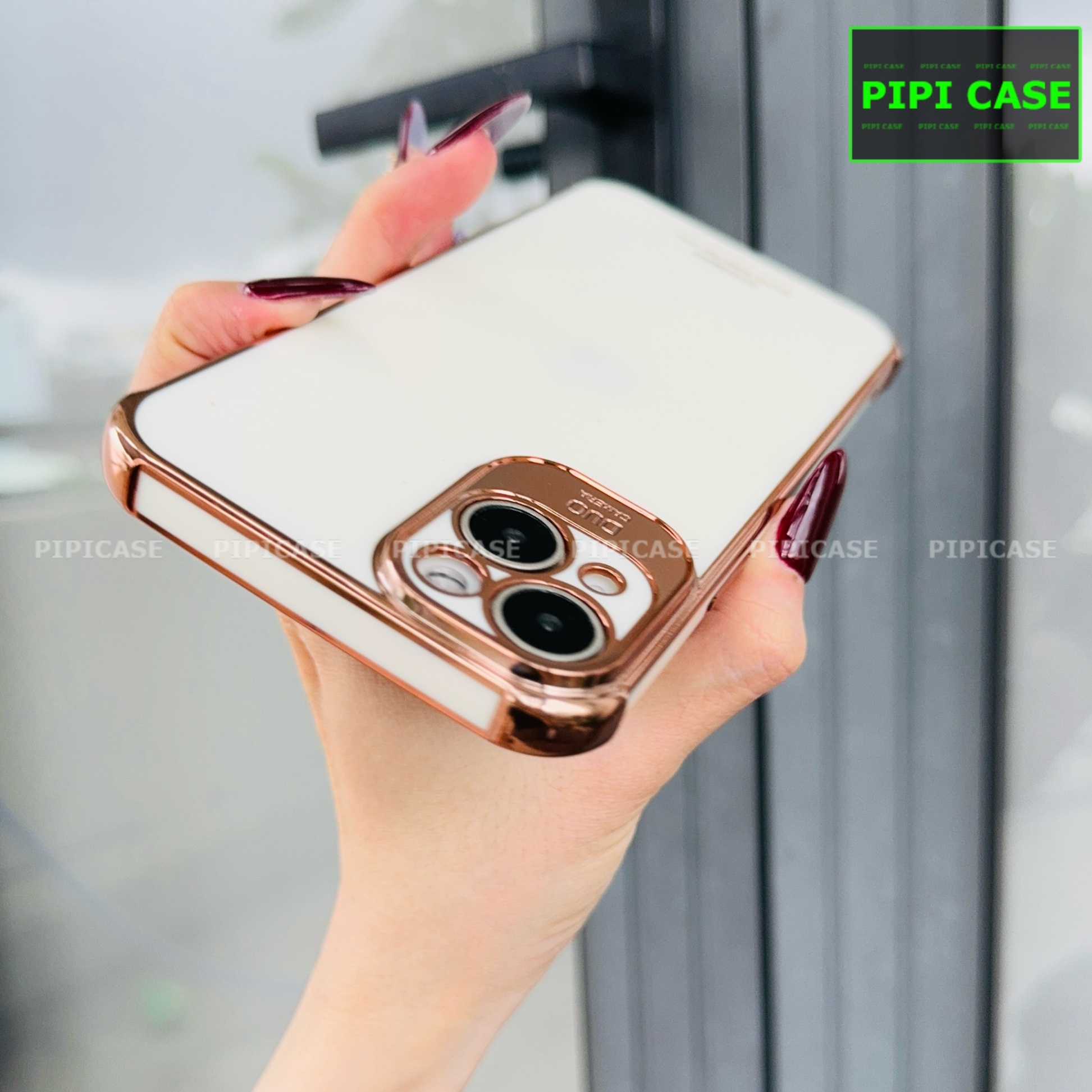Ốp Lưng iPhone 14 Plus - Luxury - Trắng