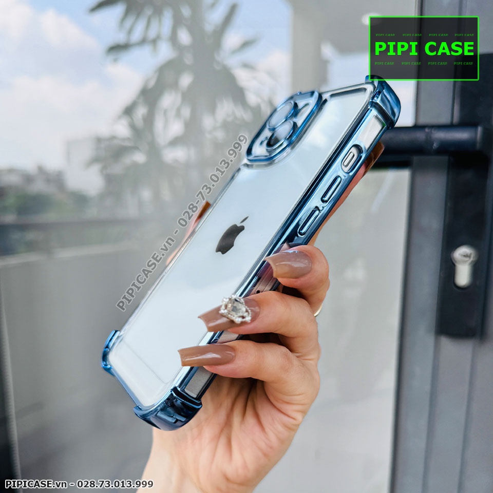 Ốp Lưng iPhone 15 - Gu - Xanh Nhạt