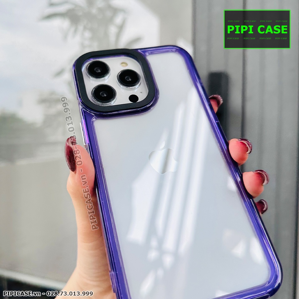 Ốp Lưng iPhone 13 Pro - Full - Tím