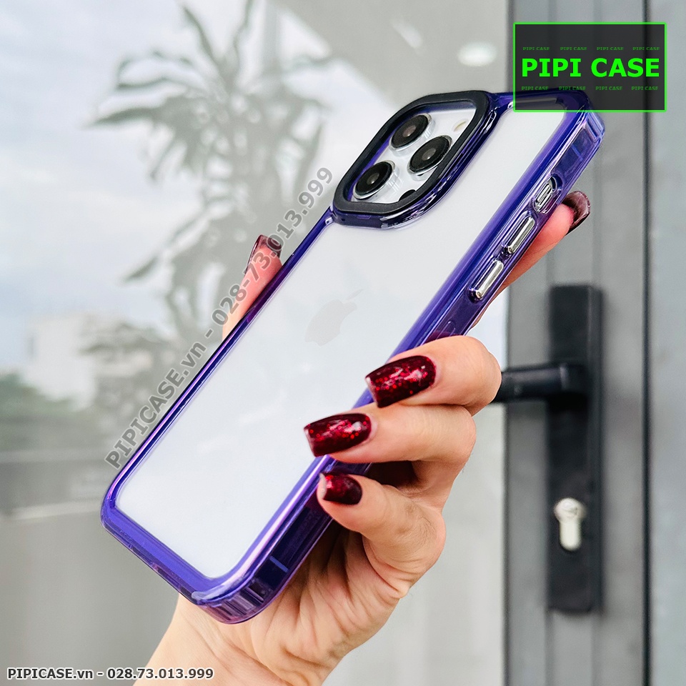 Ốp Lưng iPhone 13 Pro - Full - Tím