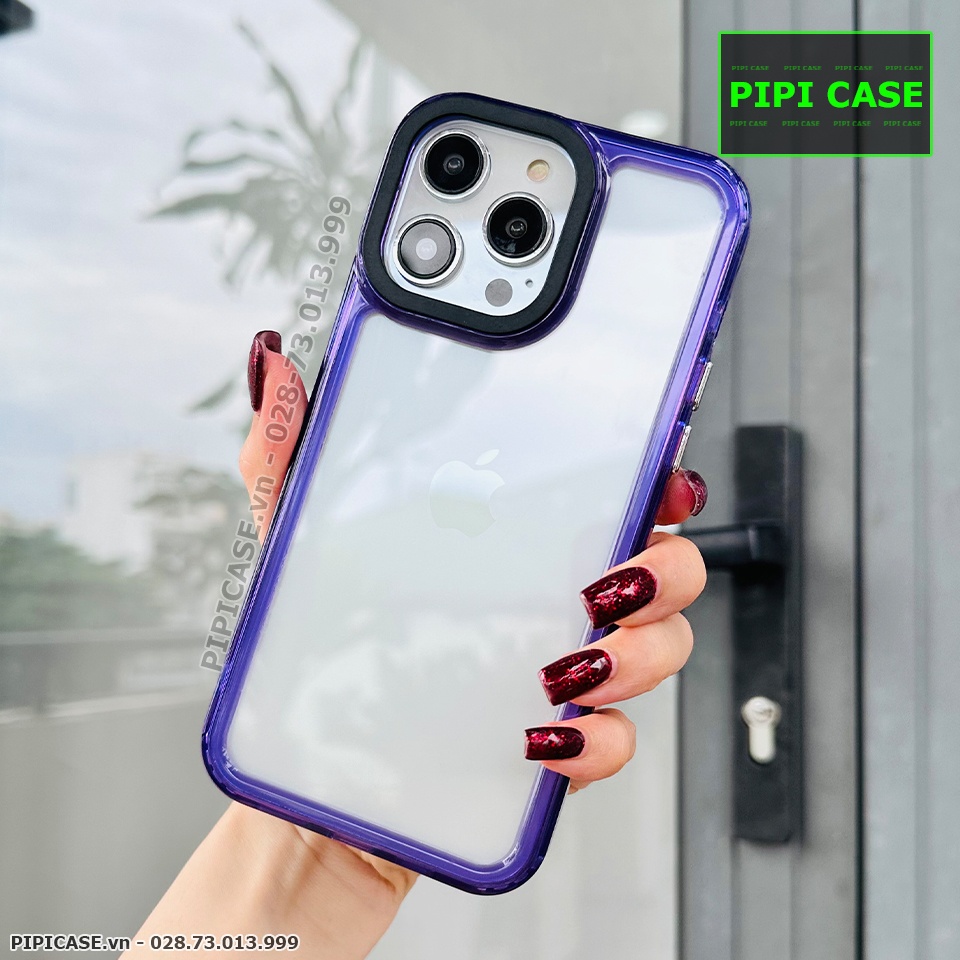 Ốp Lưng iPhone 13 Pro - Full - Tím
