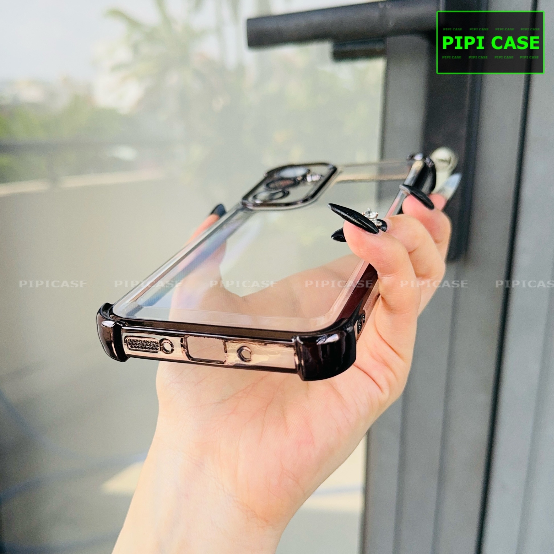 Ốp Lưng Samsung A34 - Gu - Đen