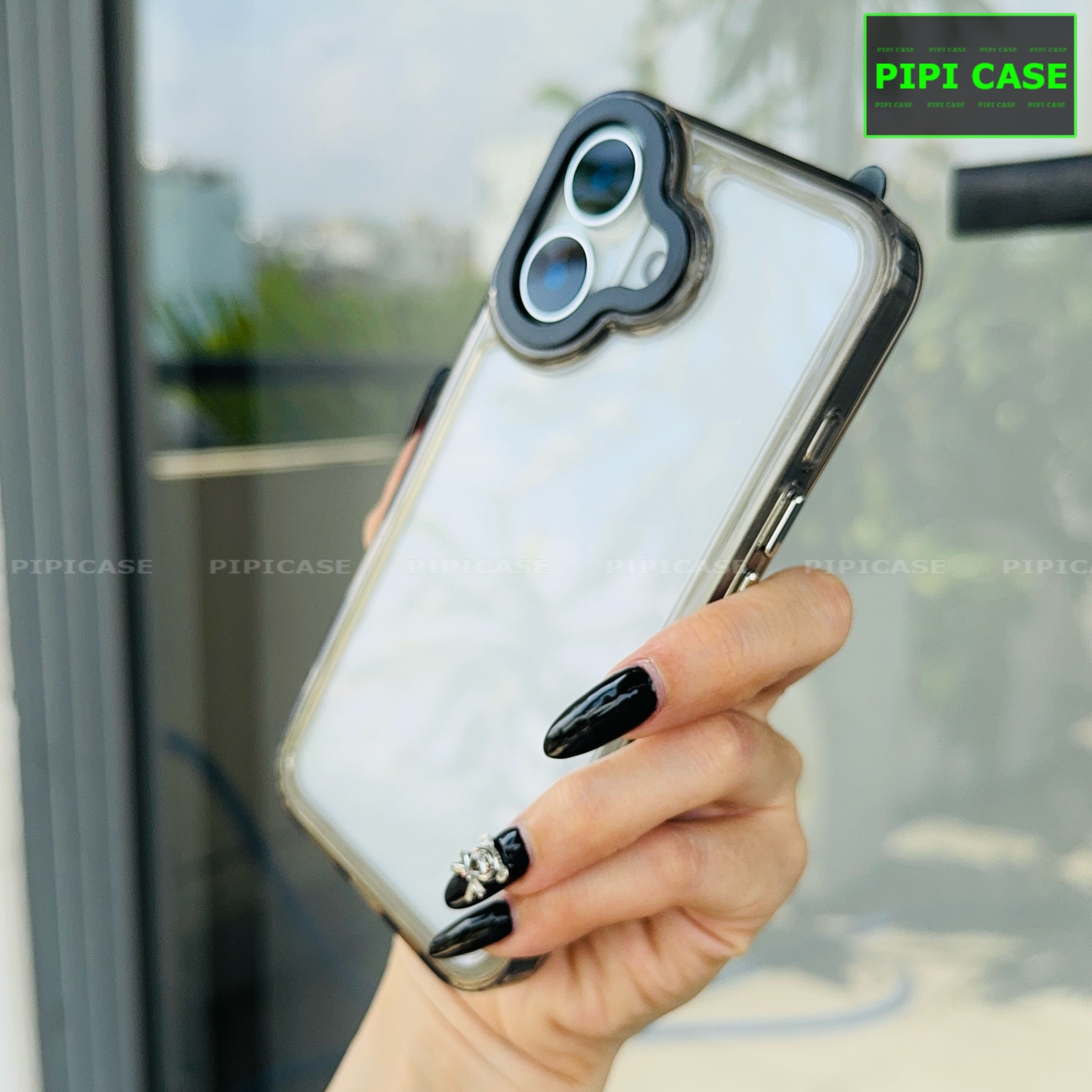 Ốp Lưng iPhone 16 - Full - Đen