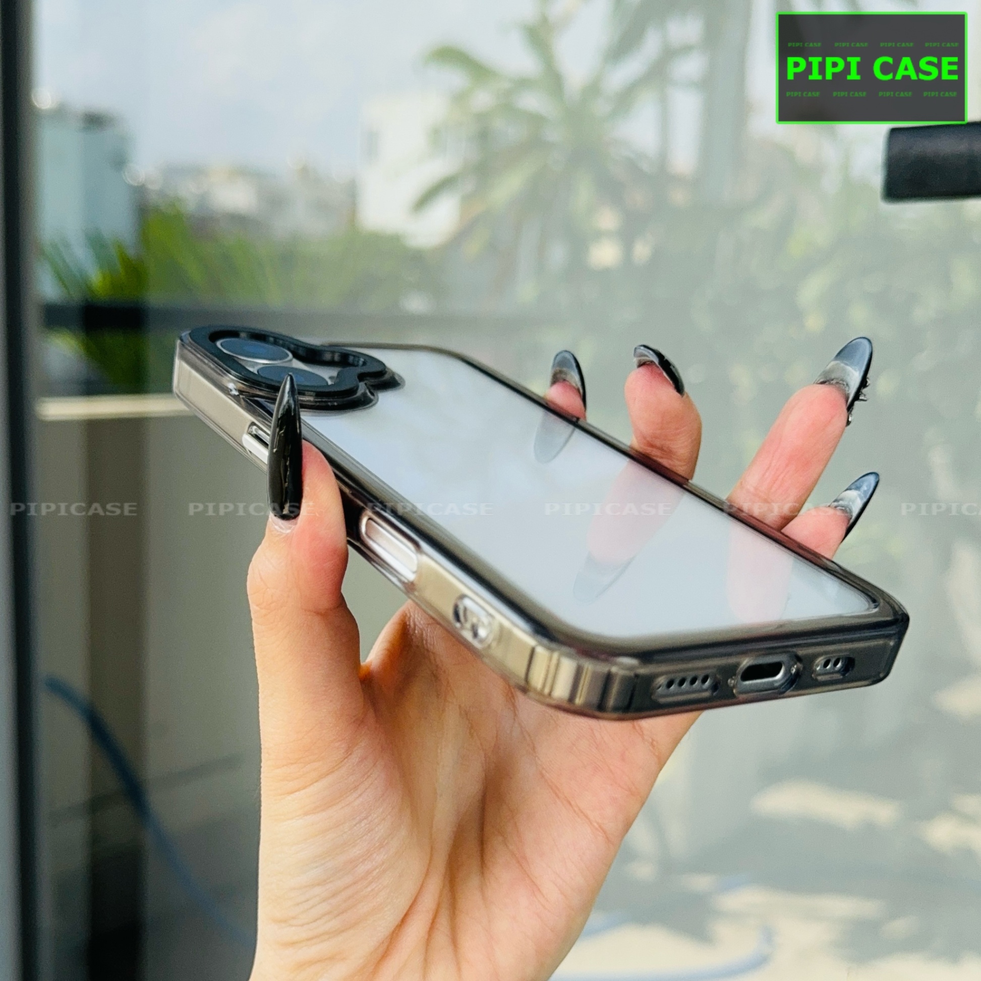 Ốp Lưng iPhone 16 - Full - Đen