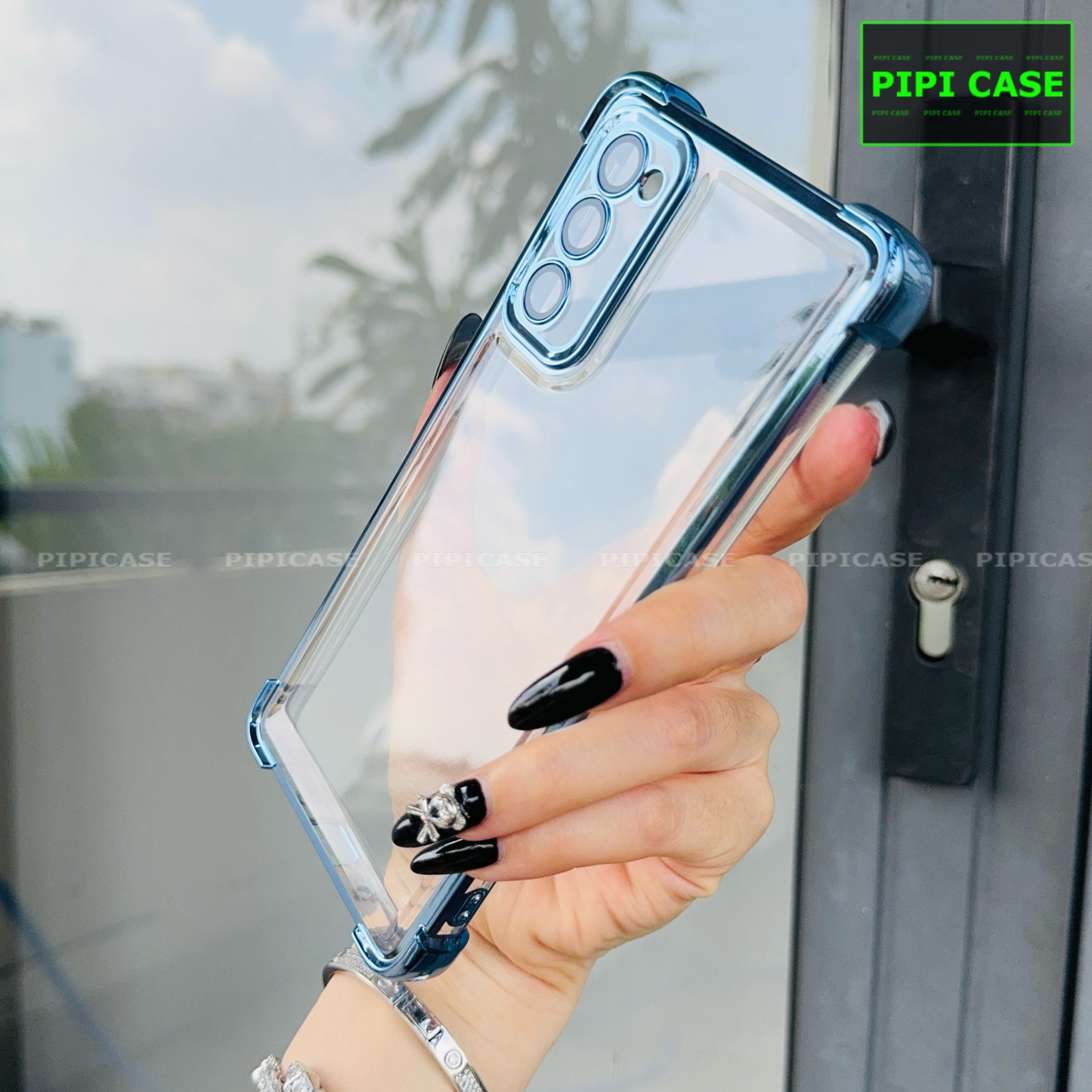 Ốp Lưng Samsung S20 FE - Gu - Xanh Nhạt
