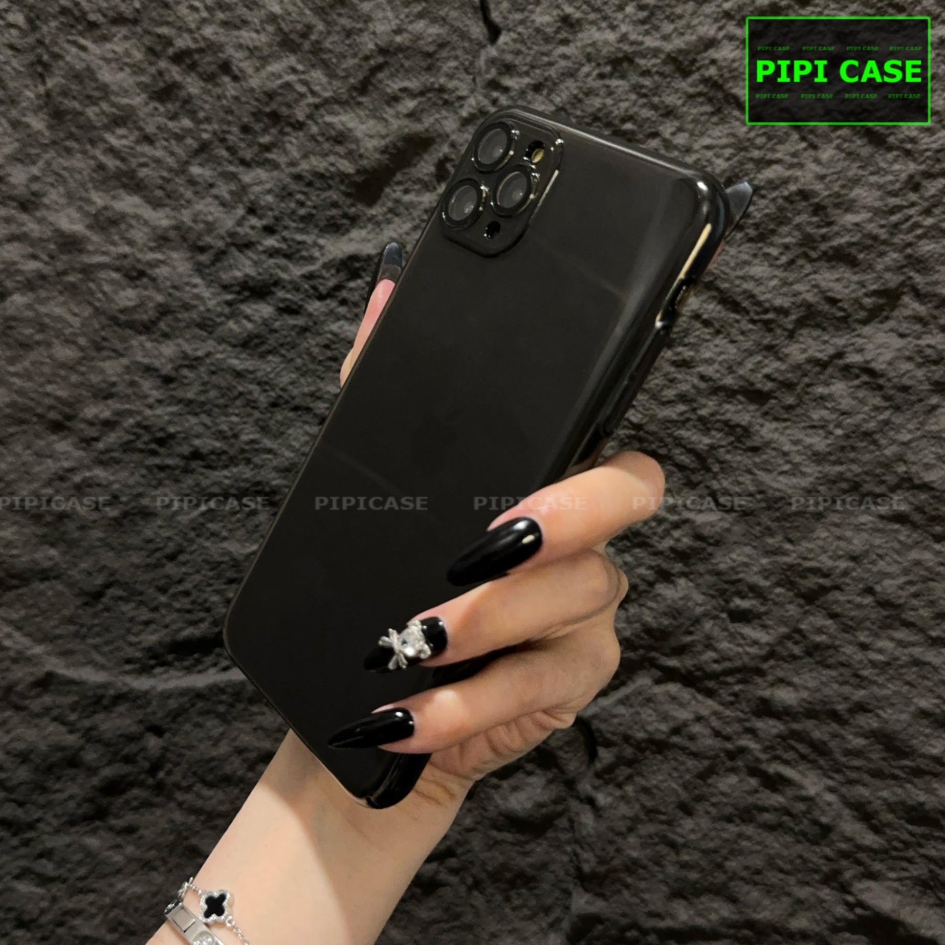Ốp Lưng iPhone 11 Pro Max - Ping - Đen