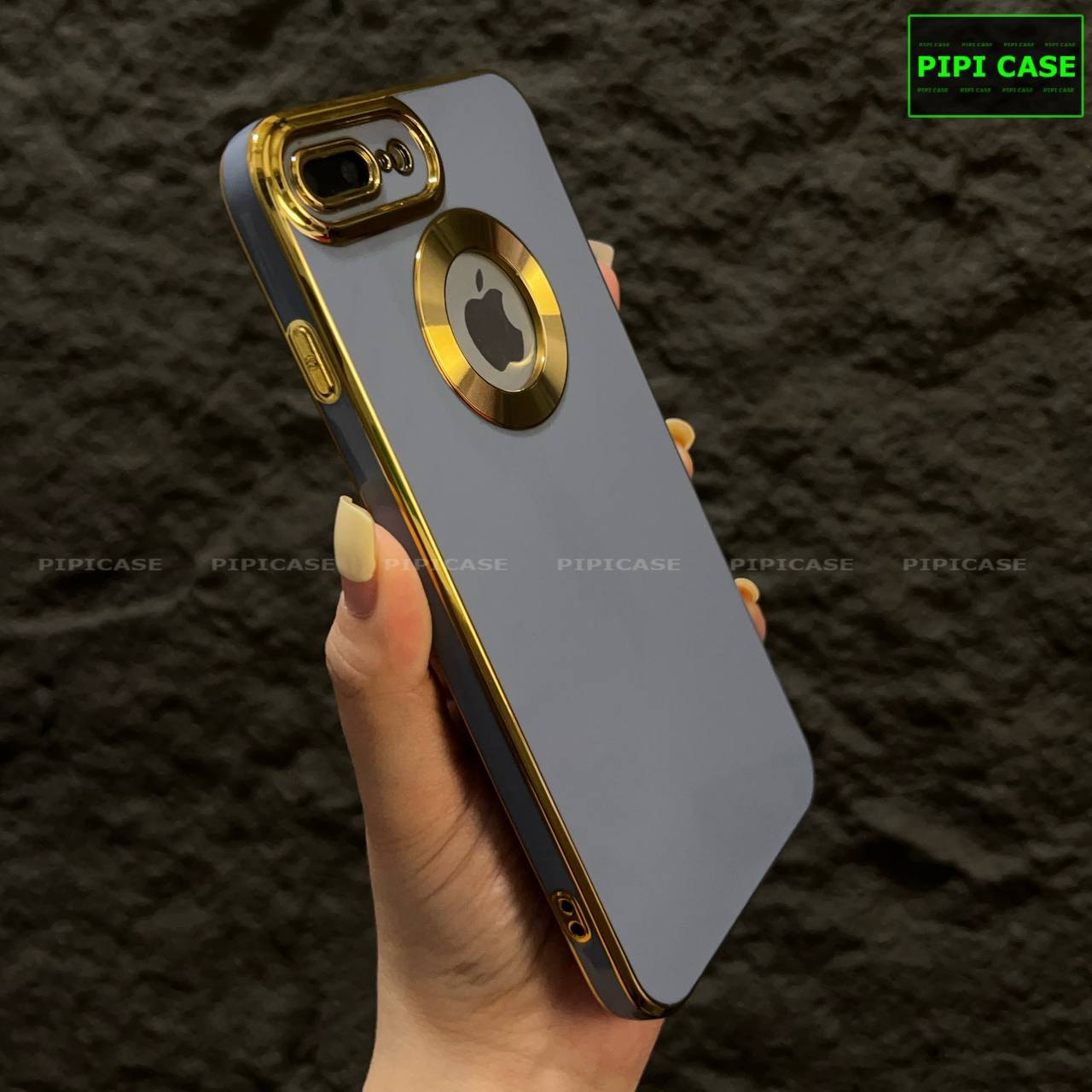 Ốp Lưng iPhone 7 Plus / 8 Plus - Pandora - Xám
