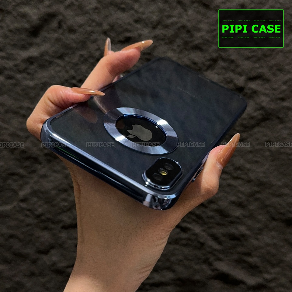 Ốp Lưng iPhone X / XS - Water - Xanh Nhạt