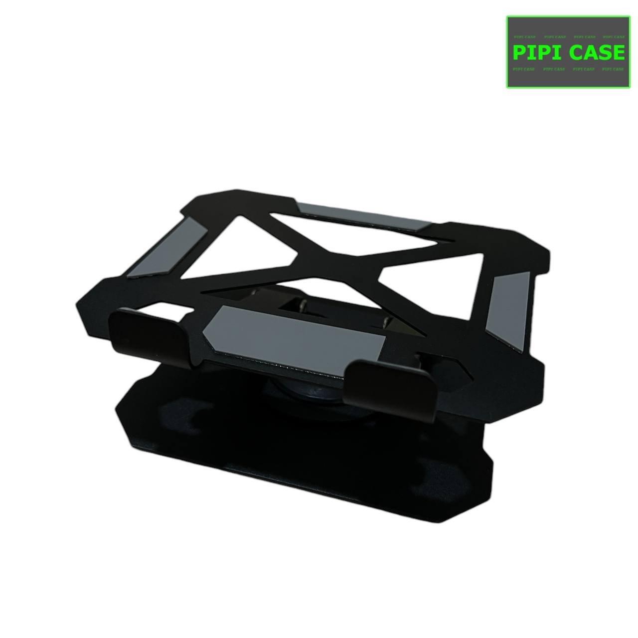 Chân giá đỡ iPad bằng nhôm xoay 360* - Đen