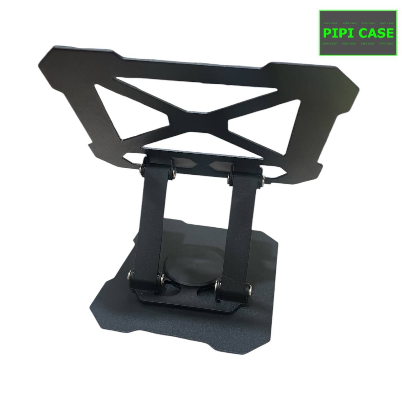 Chân giá đỡ iPad bằng nhôm xoay 360* - Đen