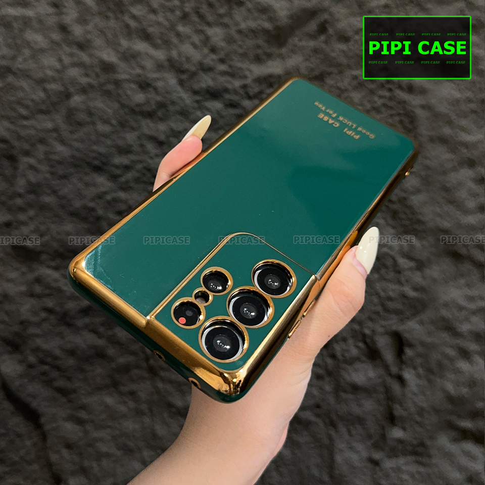 Ốp Lưng Samsung S21 Ultra 5G - Royal - Xanh Lá