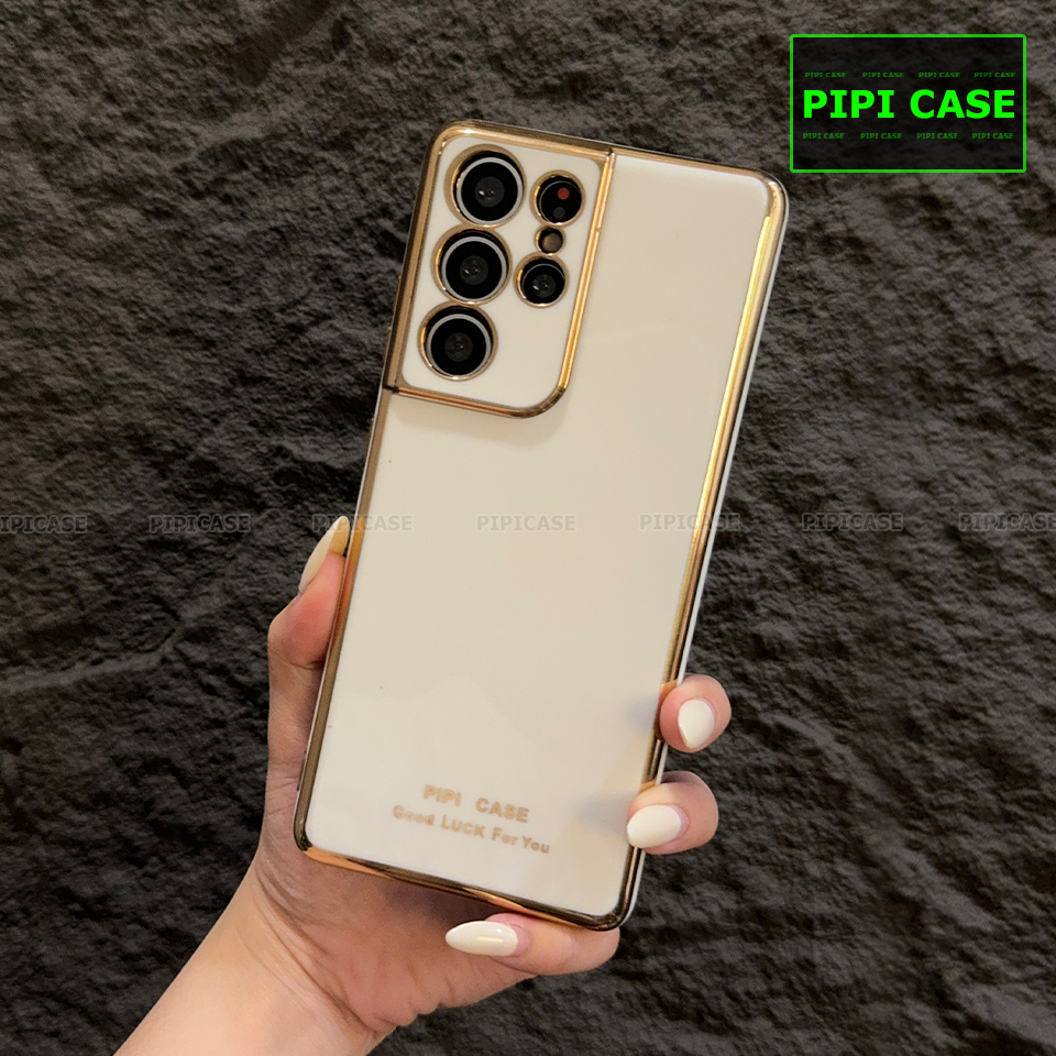 Ốp Lưng Samsung S21 Ultra 5G - Royal - Trắng